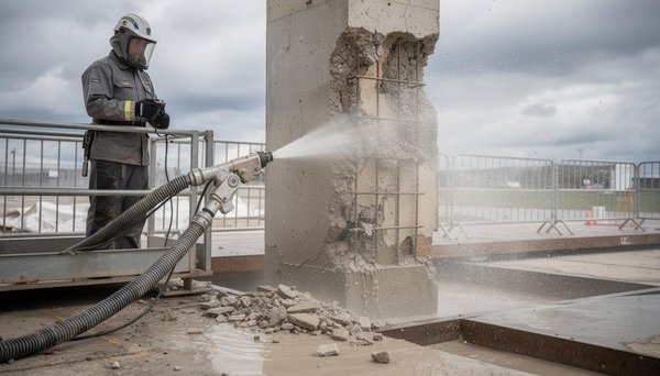 Hydrodémolition : la solution innovante pour rénover efficacement vos structures bétonnées